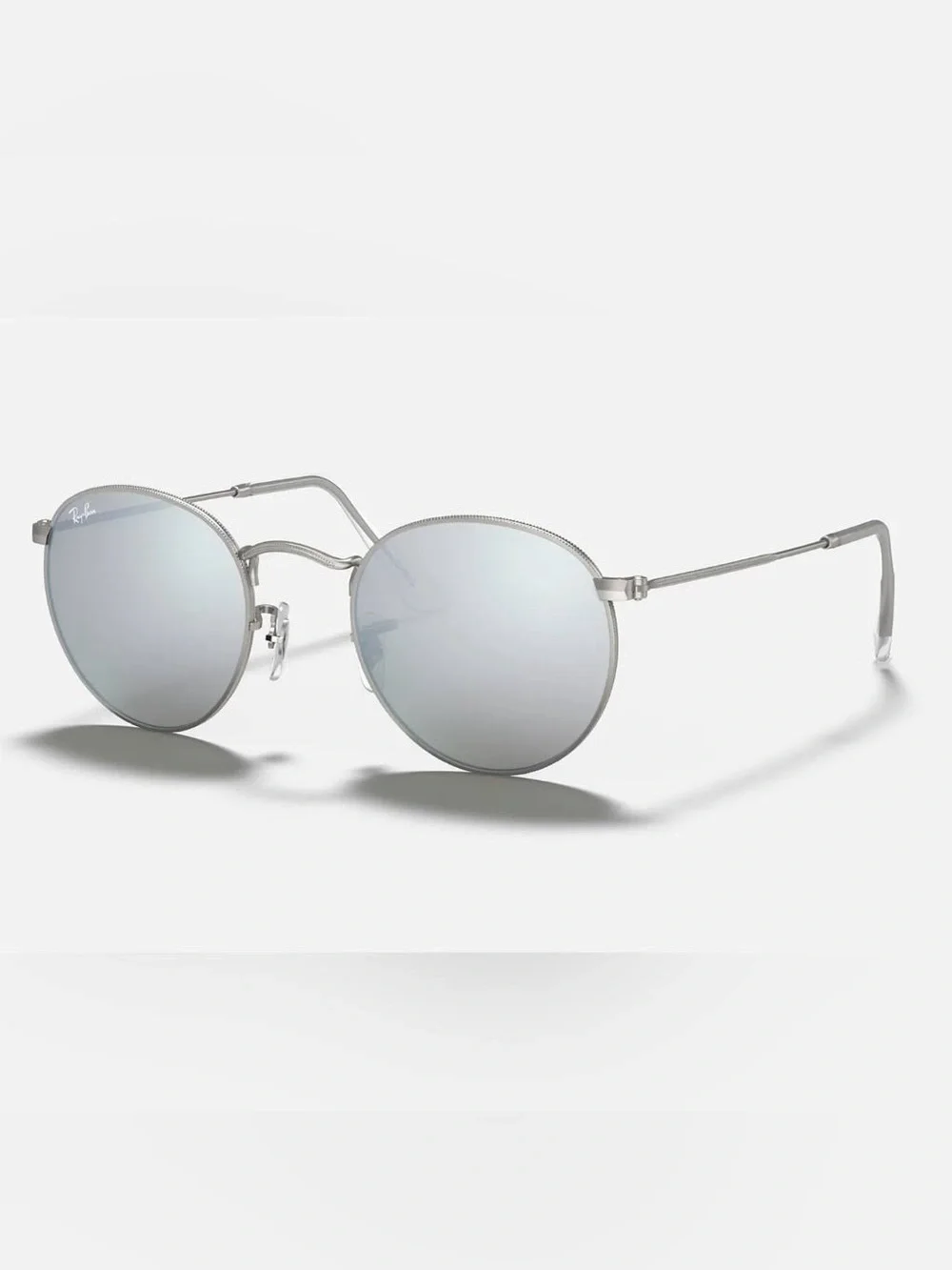 Ray-Ban Round Silver Flash Sunglasses